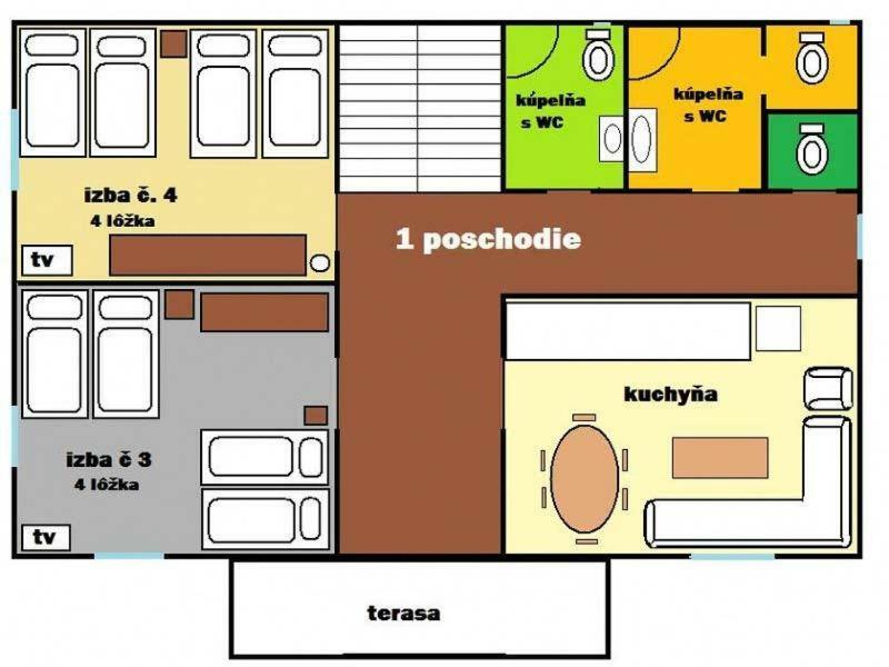 Ferienwohnung Privat Tatry Štrba Exterior foto